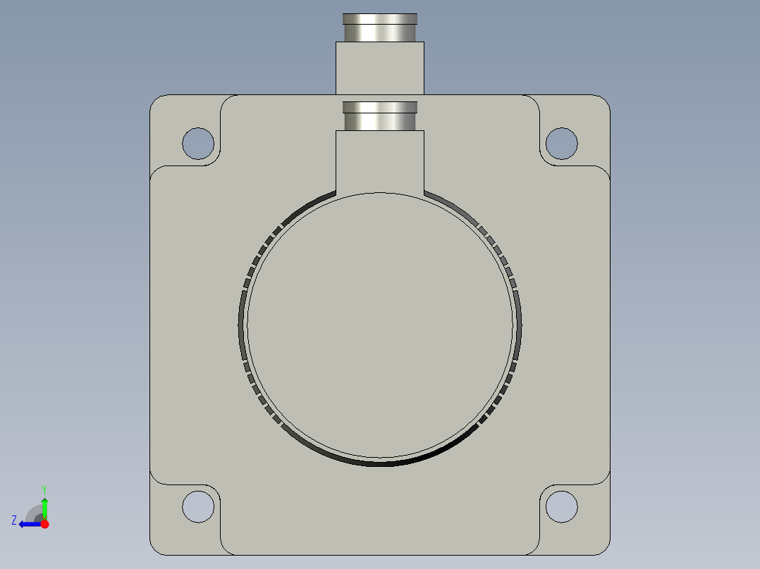 130系列伺服电机130ST-M10015右视图
