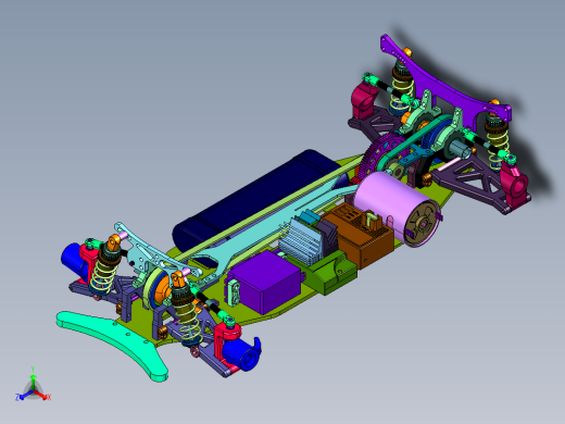 电动方程式遥控车