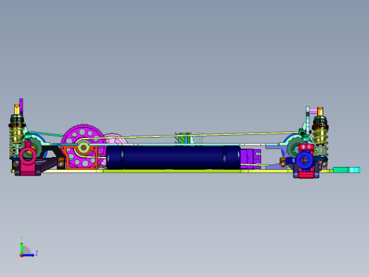 电动方程式遥控车左视缩略图
