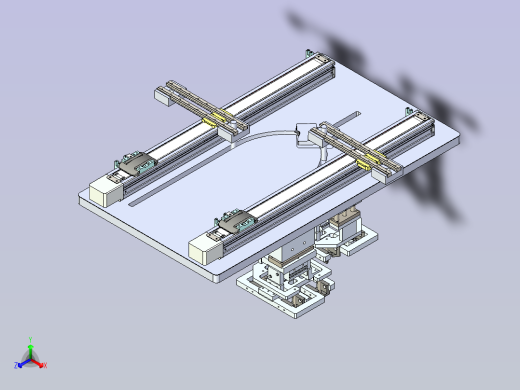 凸轮共轨取料机构