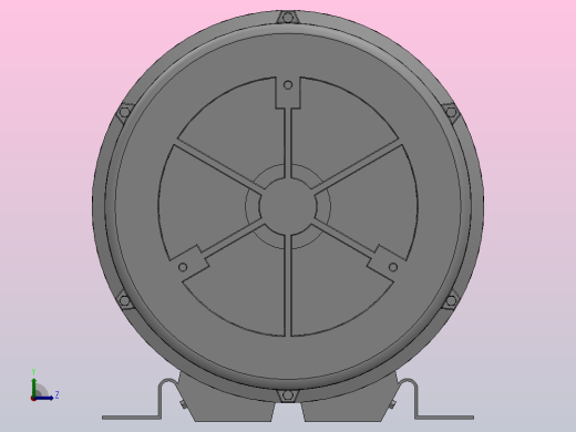 JQT系列单段三相高压旋涡式气泵[JQT-3000]前视缩略图