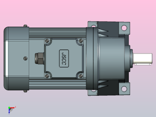 精研卧式标准电机 s250h02-U俯视缩略图