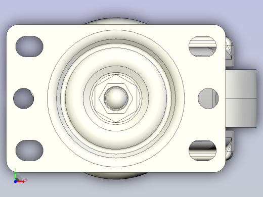 福马脚轮GDR-60-F-PUS前视缩略图
