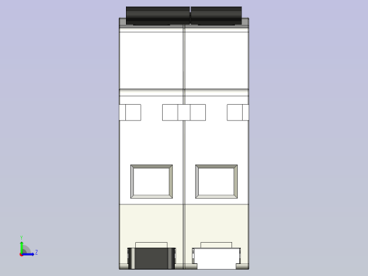 015-断路器-BH D-2P STEP左视缩略图