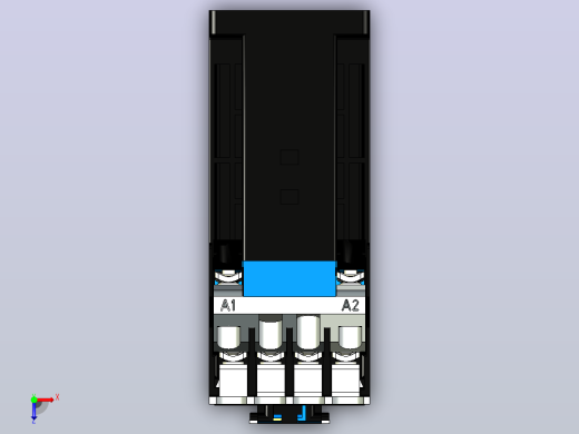 NC1-09Z～12Z交流接触器三维模型202204俯视缩略图