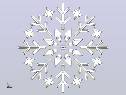 雪花前视缩略图