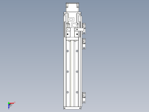 钢基模组TPA-KSR-8610C-440A1-MU-H0S2俯视缩略图