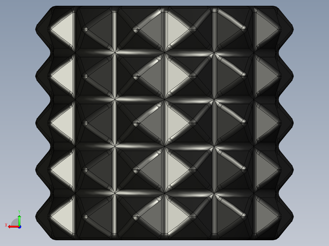 奢华风格玻璃酒杯后视图