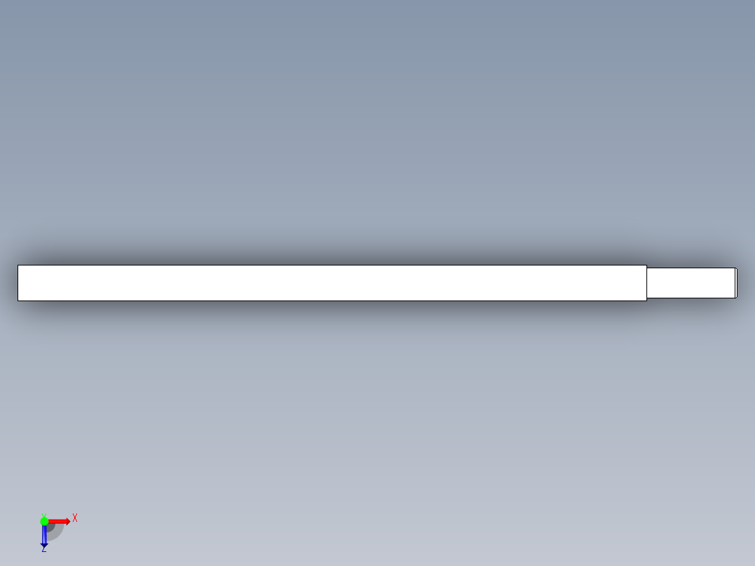 激光切料加长模俯视图