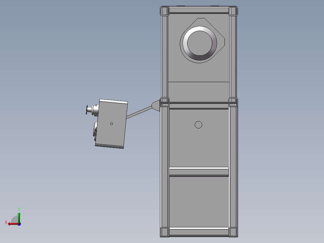 珠宝玉器研磨机后视图
