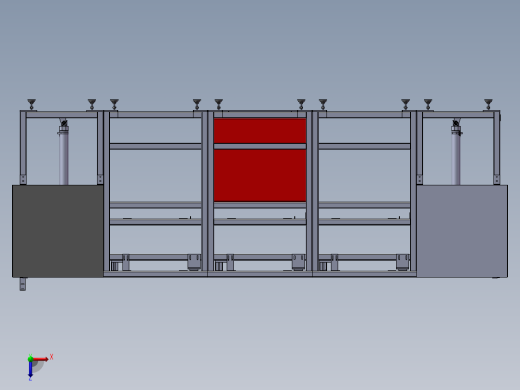 托盘循环线体俯视缩略图