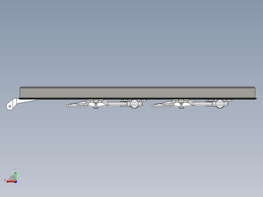 ISO 货柜标准1d 标准10.3米 INVENTOR STP后视图