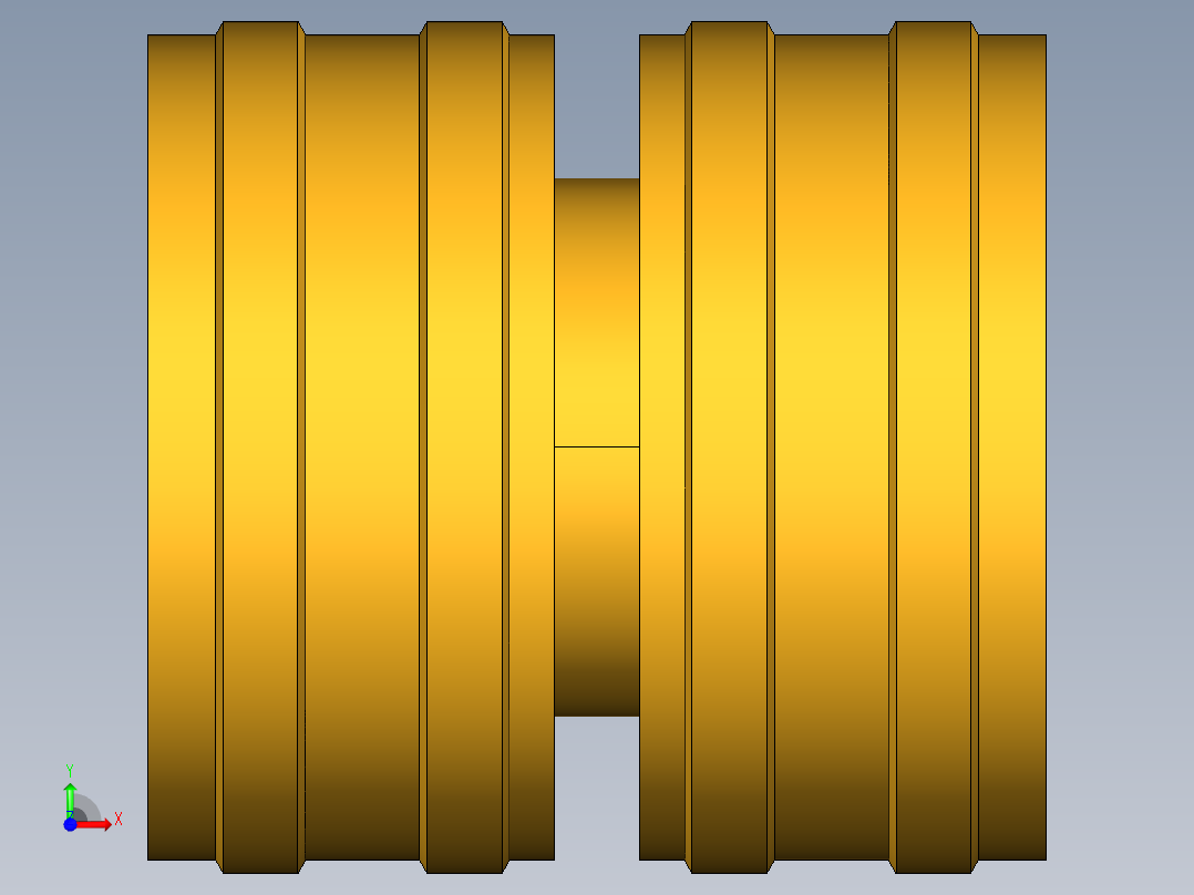 水管接头Swivel Nut Connector 101GHSV-12前视图