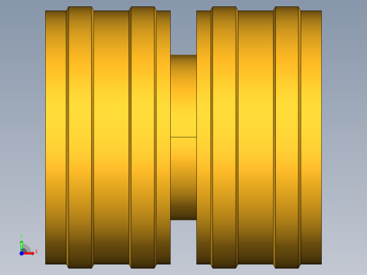 水管接头Swivel Nut Connector 101GHSV-12前视缩略图