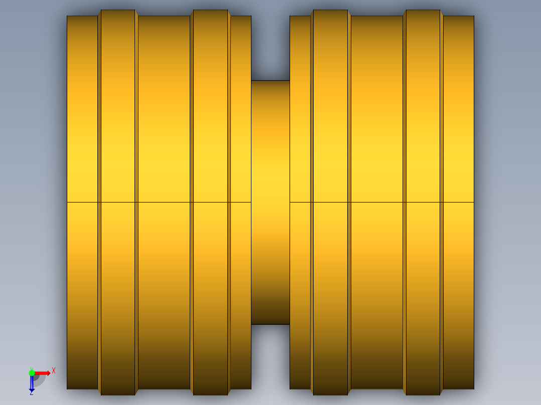 水管接头Swivel Nut Connector 101GHSV-12俯视图