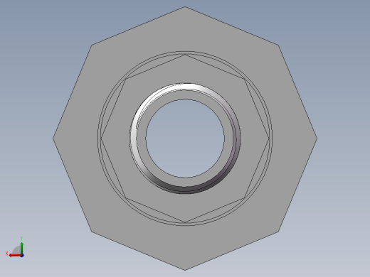 活接-等径内外丝直通 DN10后视缩略图