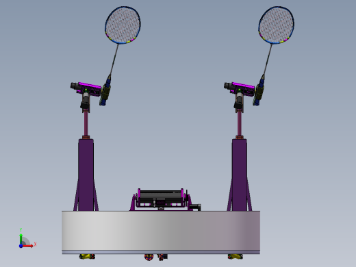 A21-双打羽毛球移动机器人3-10前视缩略图