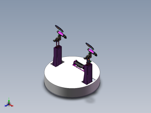 A21-双打羽毛球移动机器人3-10正等轴测缩略图