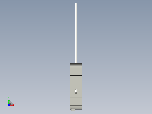 基恩士LV-51MP_kc图纸模型前视缩略图