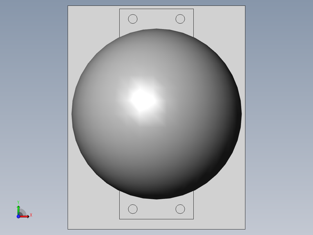 心房颤动演示模型前视图