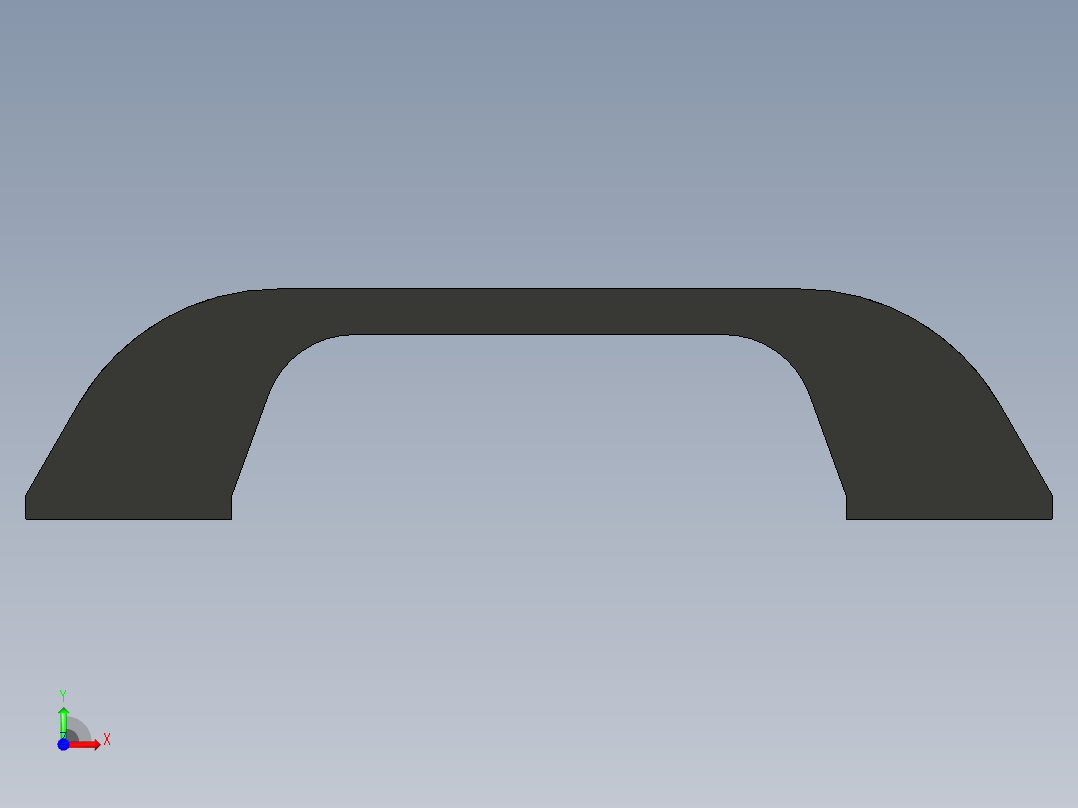 型材-KJN SMALL STRAP HANDLE 3842518738前视图