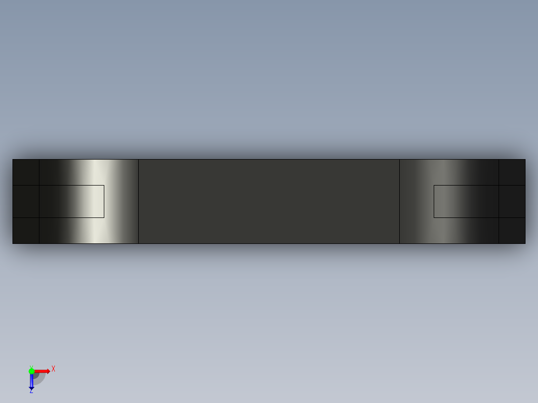 型材-KJN SMALL STRAP HANDLE 3842518738俯视图