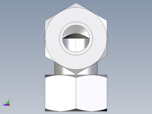 卡套式工业通用硬管接头EO_Bulkhead_elbow_WSV25SCF右视缩略图