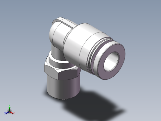 螺纹弯通APL6-G01(1分6厘)