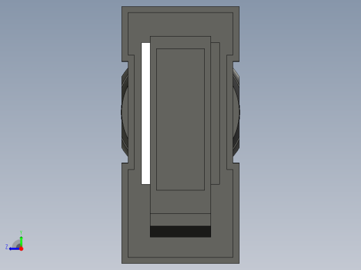 基恩士GT2-CH2M_5M_10M_20M_2_kc图纸模型右视缩略图