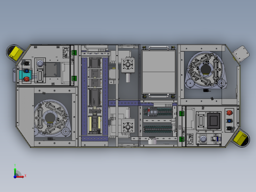 AGV搬运车3D数模图纸 Solidworks设计 附STEP格式前视缩略图