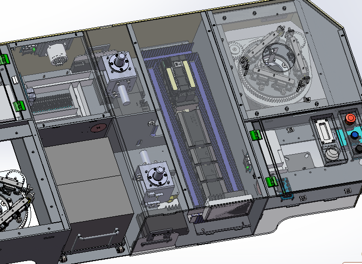AGV搬运车3D数模图纸 Solidworks设计 附STEP格式