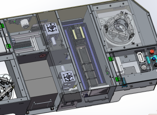 AGV搬运车3D数模图纸 Solidworks设计 附STEP格式缩略图