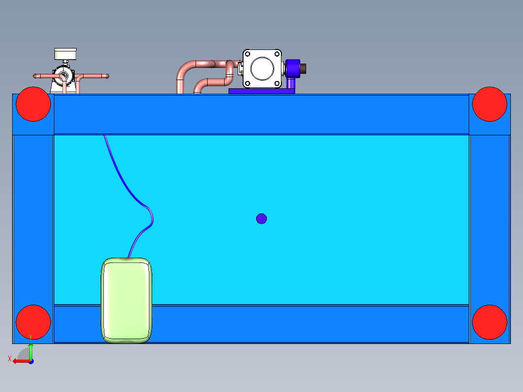 B2003962-液体灌装机后视图
