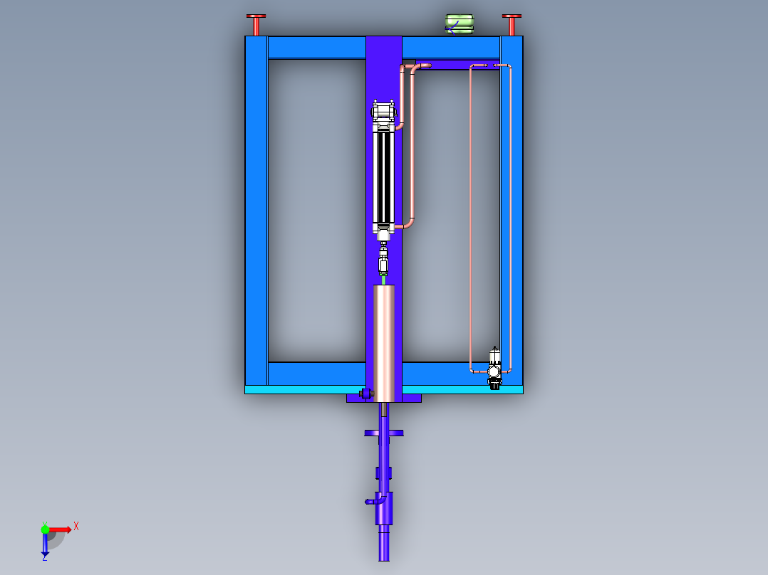 B2003962-液体灌装机俯视图