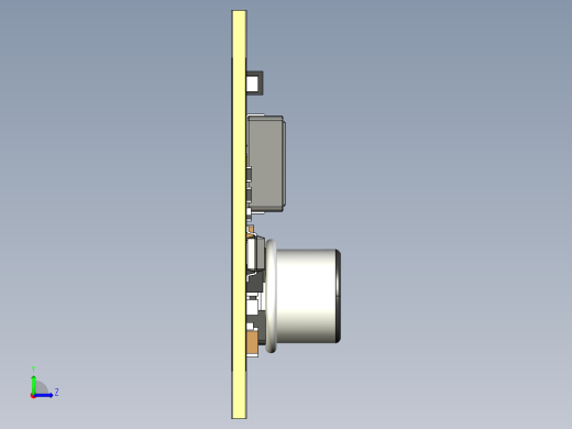 XL5430双+_-5,12,15V电源模块左视缩略图