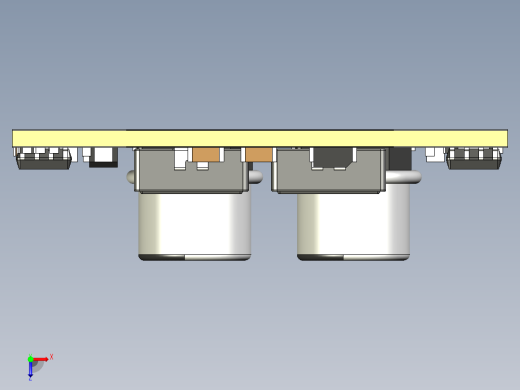XL5430双+_-5,12,15V电源模块俯视缩略图