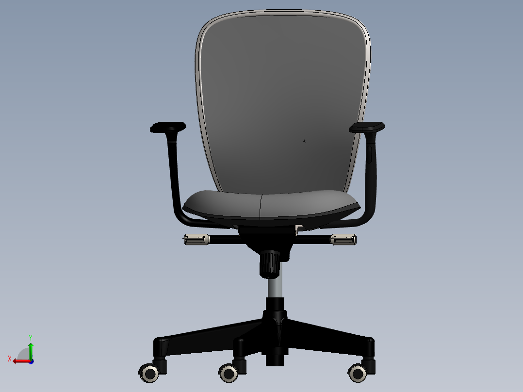 椅子、凳子(42)后视图