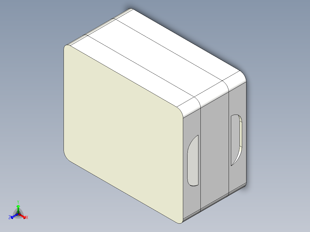 A0003158-50发 22LR 箱装子弹正等轴测图
