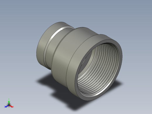 螺纹管管箍-异径有边 DN40-DN25