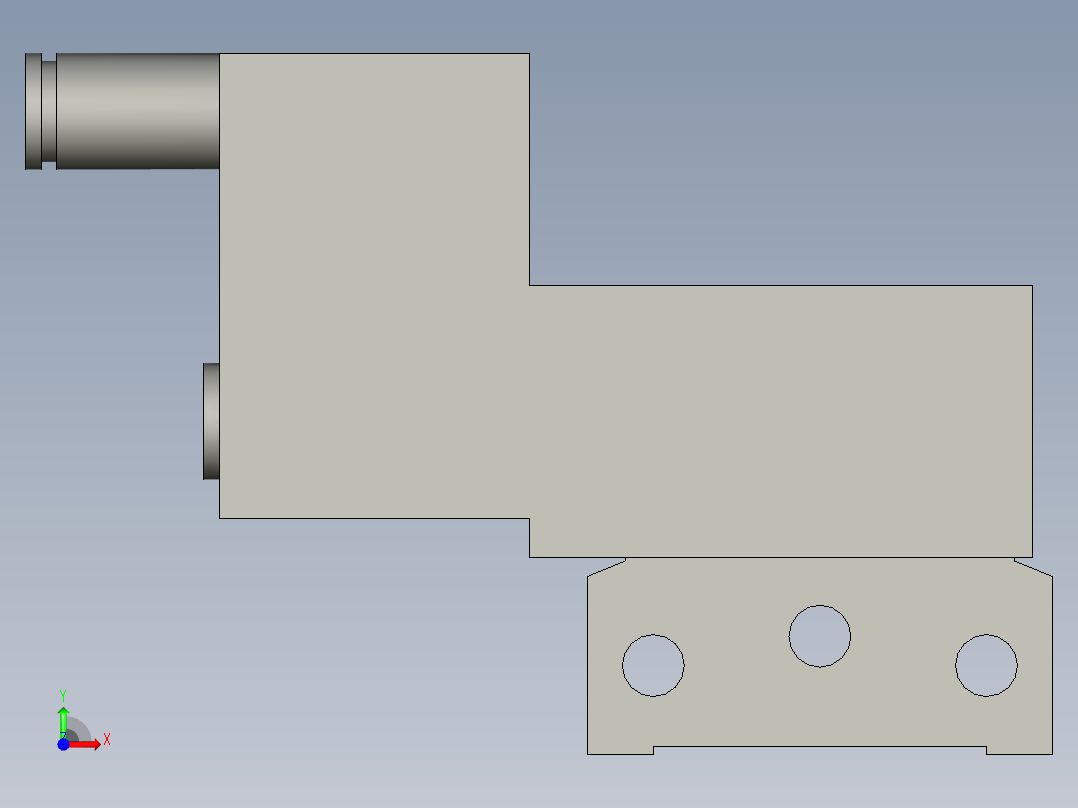 MB520电磁阀前视图