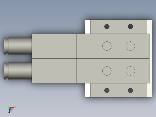 MB520电磁阀俯视缩略图