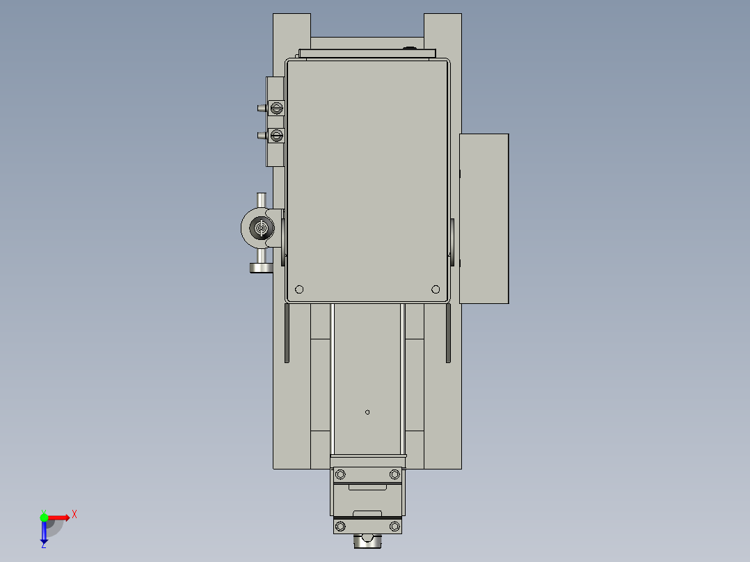 通用机械配件用焊接平台俯视图