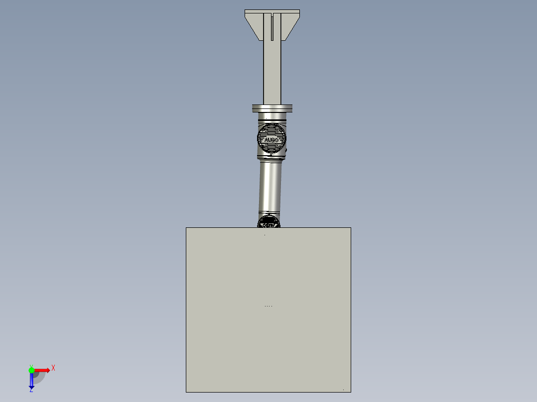 2022-环视标耙总装配体SLDPRT俯视图