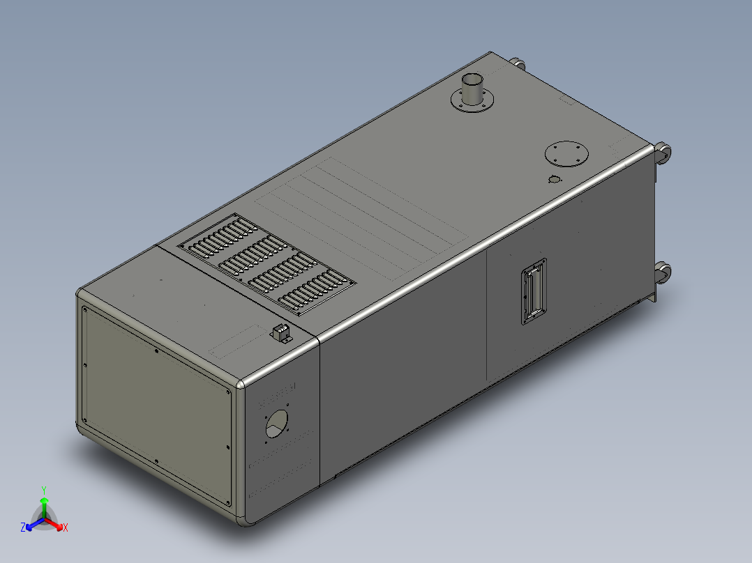 UWLZJCQ06空气净化型集尘器主视图