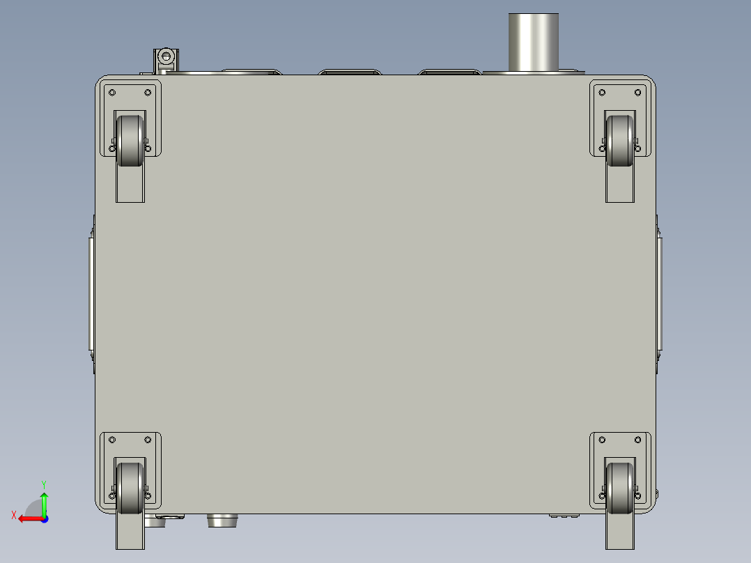 UWLZJCQ06空气净化型集尘器后视图