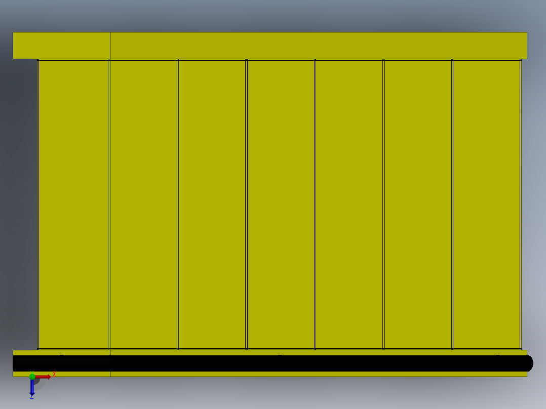 钢制楼梯俯视图