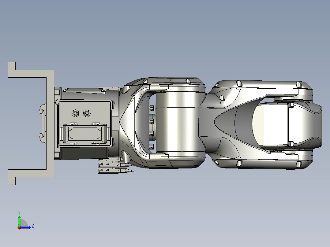 02-00-07机械手模组200i-A左视图