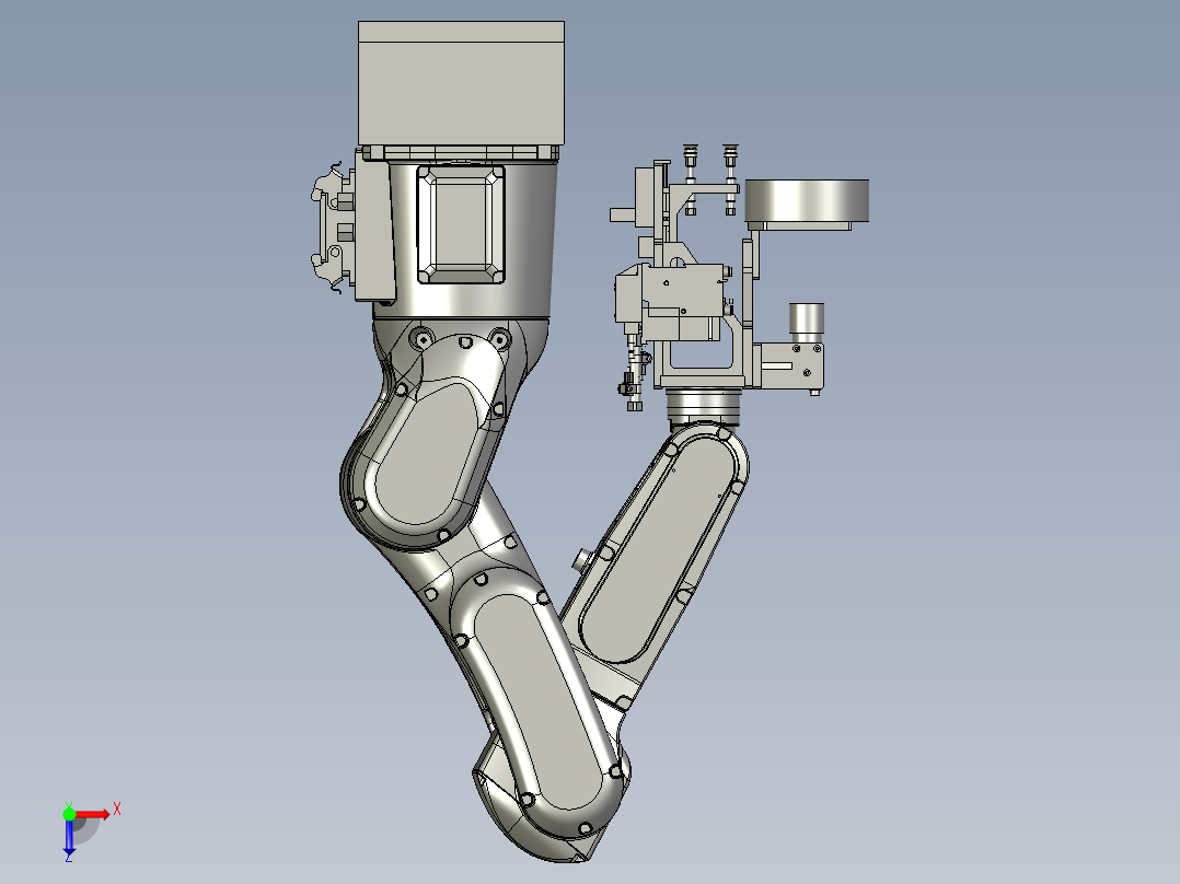 02-00-07机械手模组200i-A俯视图