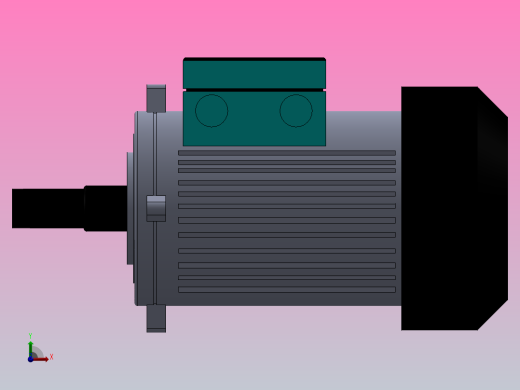 交流电动机前视缩略图