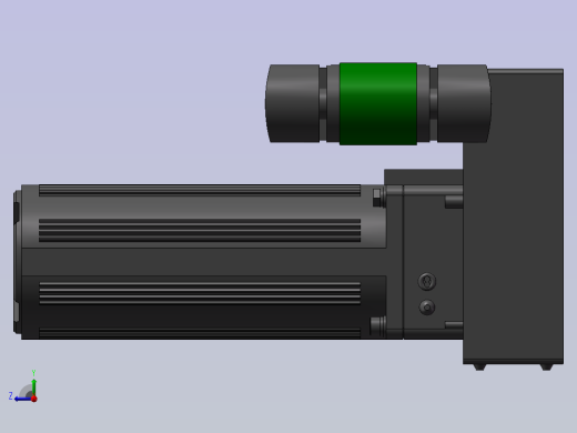 平带输送机模块 sw16右视缩略图
